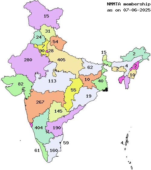 NMMTA membership data
